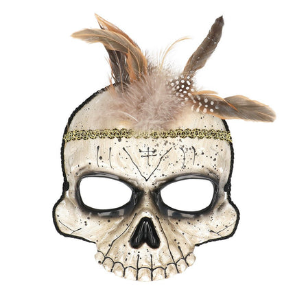 Halloween Oogmasker Voodoo Damballa van Boland koop je bij Partywinkel