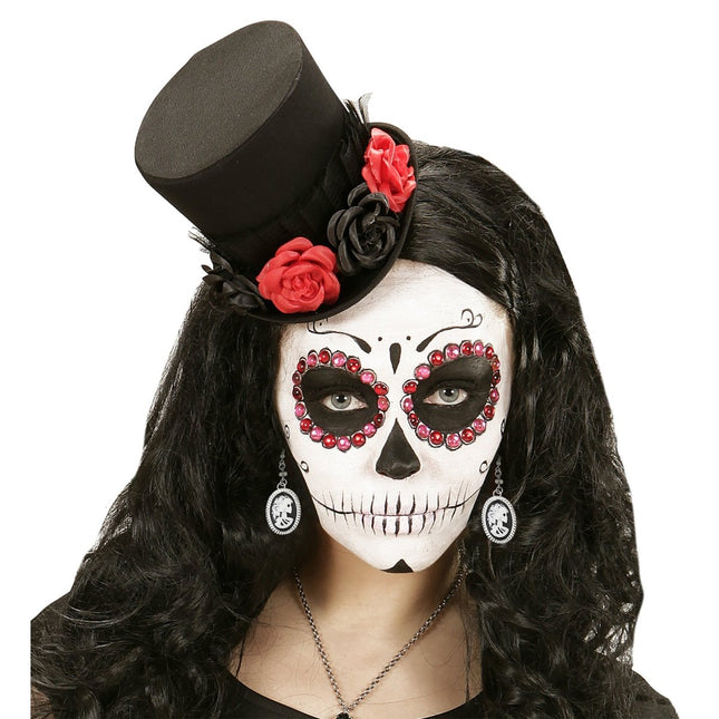 Halloween Oorbellen Schedel van Widmann koop je bij Partywinkel