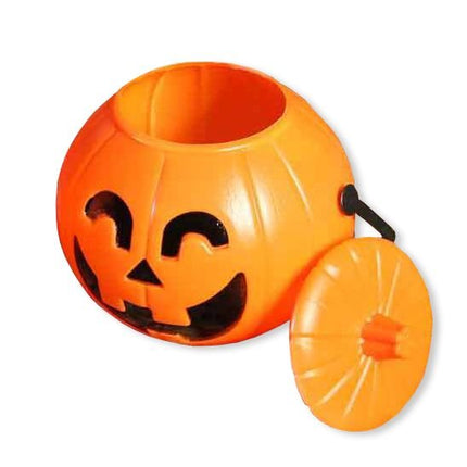 Halloween Pompoen met Deksel 17cm van Fiestas Guirca koop je bij Partywinkel