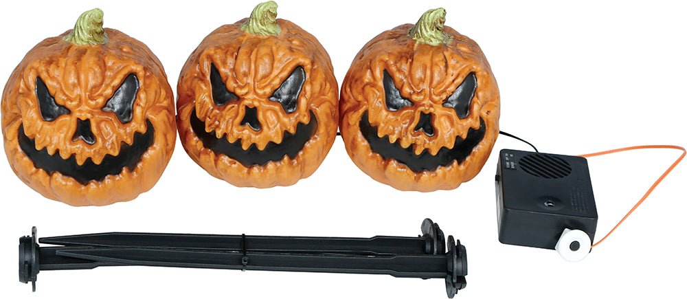 Halloween Pompoen Oranje Met Licht En Gluid 13cm 3st van Fiestas Guirca koop je bij Partywinkel