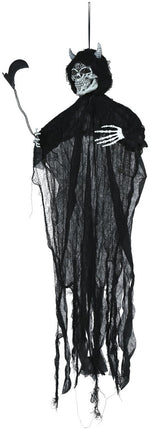 Halloween Pop Duivels Skelet Met Licht En Geluid 1,3m van Fiestas Guirca koop je bij Partywinkel