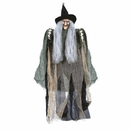Halloween Pop Hangend Heks 50cm van Fiestas Guirca koop je bij Partywinkel