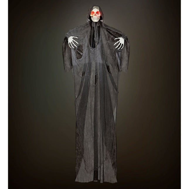 Halloween Pop Magere Hein Met Licht En Geluid 2,4m van Widmann koop je bij Partywinkel