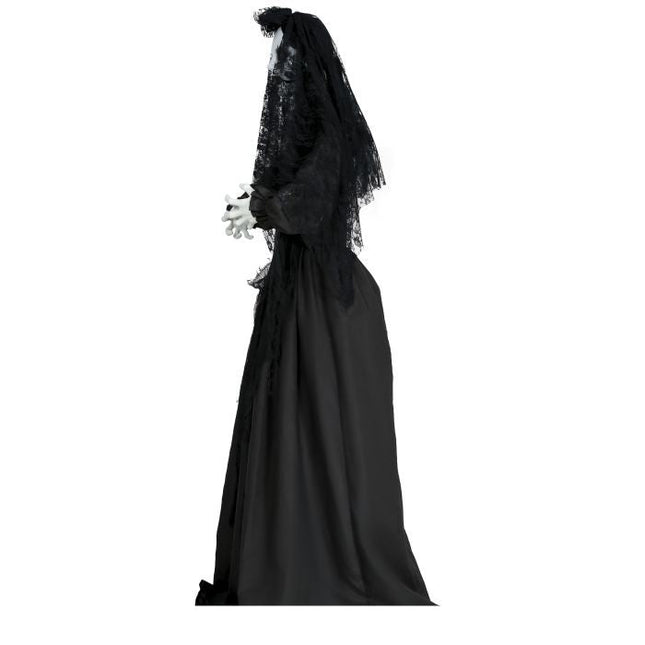 Halloween Pop Schoonmaakster Met Licht, Geluid En Beweging 1,7m - Partywinkel - 8434077248607