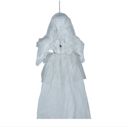 Halloween Pop Skelet Bruid Met Licht En Geluid 90cm - Partywinkel - 8434077248850