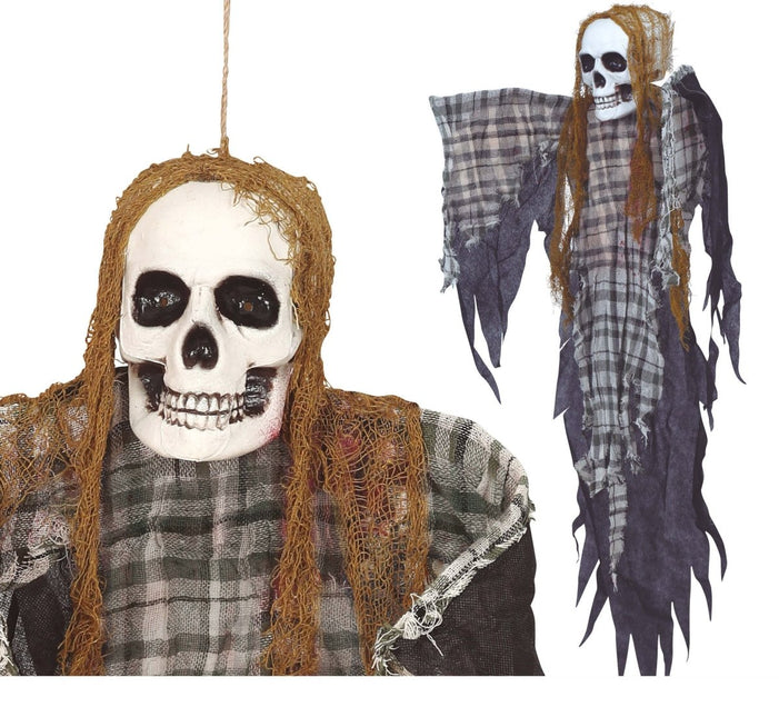 Halloween Pop Skelet Geruit 1,2m van Fiestas Guirca koop je bij Partywinkel