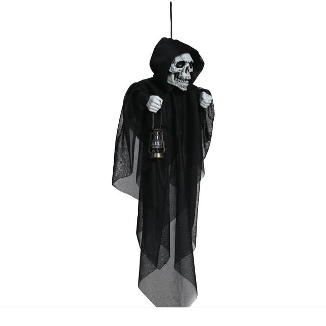 Halloween Pop Skelet Met Lantaarn 50cm - Partywinkel - 8434077248638
