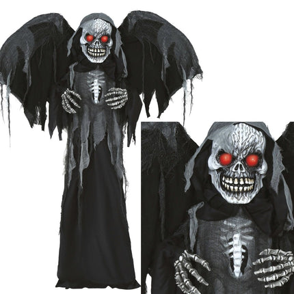 Halloween Pop Skelet Met Licht, Geluid En Beweging 1,8m van Fiestas Guirca koop je bij Partywinkel