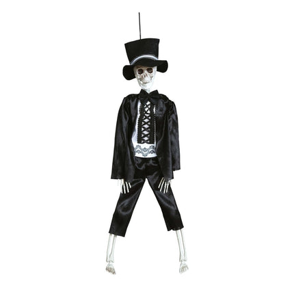 Halloween Pop Skelet Met Pak 40cm - Partywinkel - 8434077248669