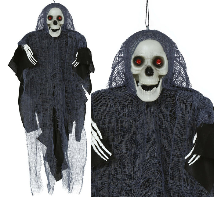 Halloween Pop Skelet Met Tuniek 40cm van Fiestas Guirca koop je bij Partywinkel