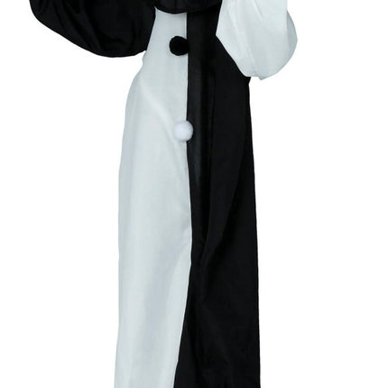 Halloween Pop Zwart Wit Clown Met Licht En Geluid 1,7m van Fiestas Guirca koop je bij Partywinkel