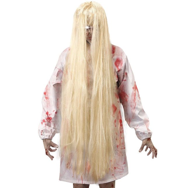 Halloween Pruik Blond Geest 1m van Widmann koop je bij Partywinkel