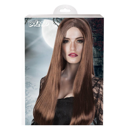 Halloween Pruik Bruin van Boland koop je bij Partywinkel