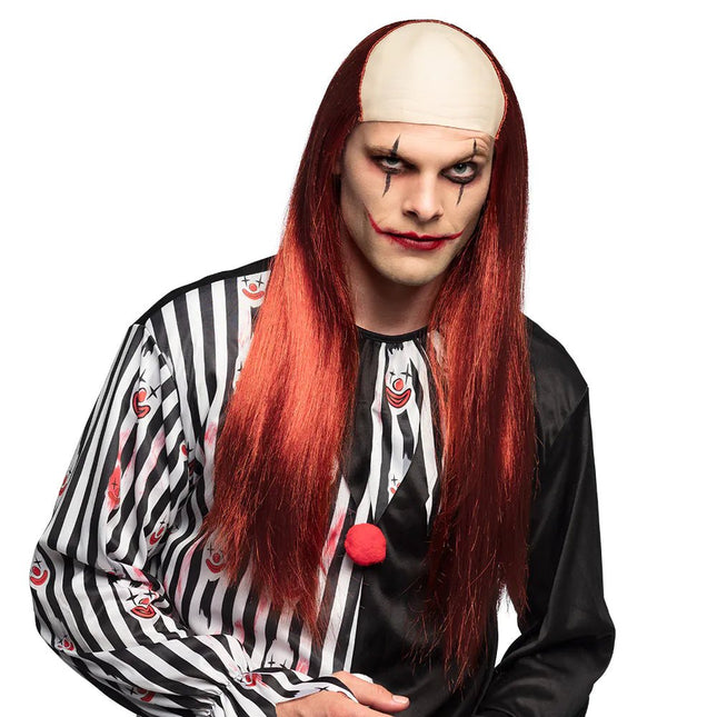 Halloween Pruik Killer Clown van Boland koop je bij Partywinkel