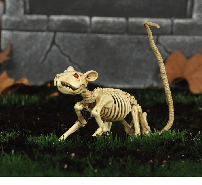 Halloween Ratten Skelet 20cm van Fiestas Guirca koop je bij Partywinkel