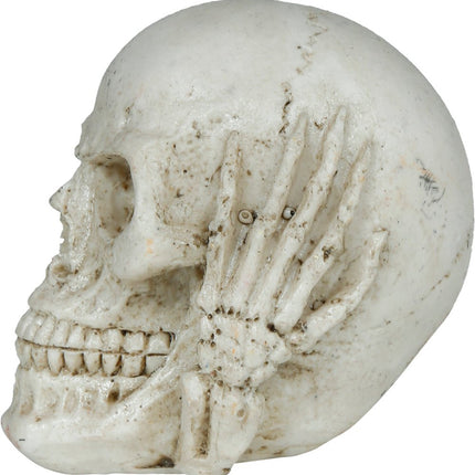 Halloween Schedel 6cm van Fiestas Guirca koop je bij Partywinkel