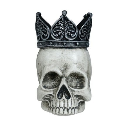 Halloween Schedel Met Kroon - Partywinkel - 8434077249635