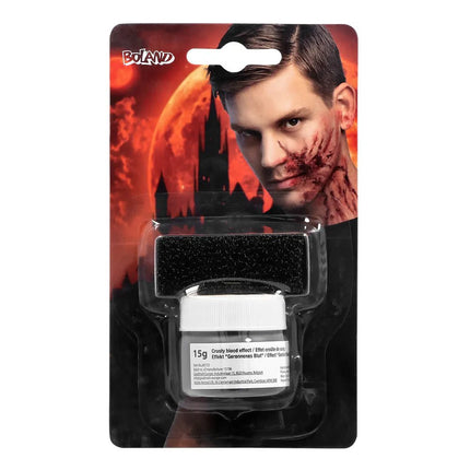 Halloween Schmink Bloed Wond 2 delig van Boland koop je bij Partywinkel