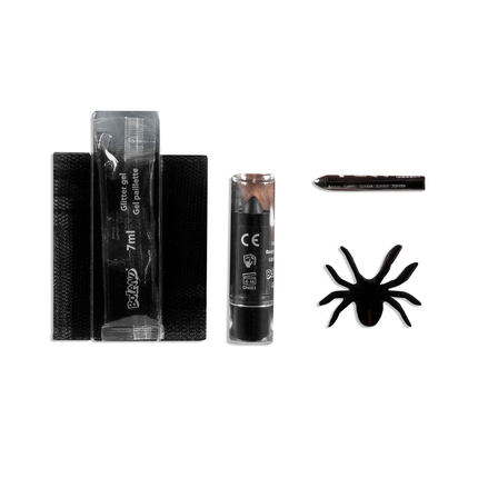 Halloween Schminkset Zwarte Weduwe van Boland koop je bij Partywinkel