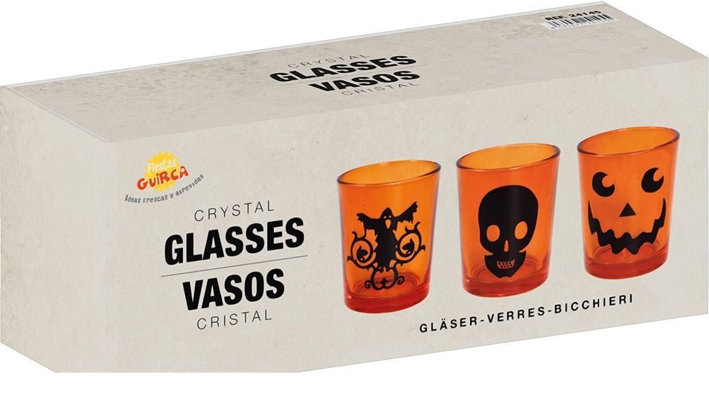 Halloween Shotglazen 5cm 3st van Fiestas Guirca koop je bij Partywinkel