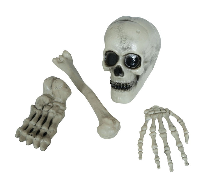 Halloween Skelet 4 delig - Partywinkel - 8434077249321