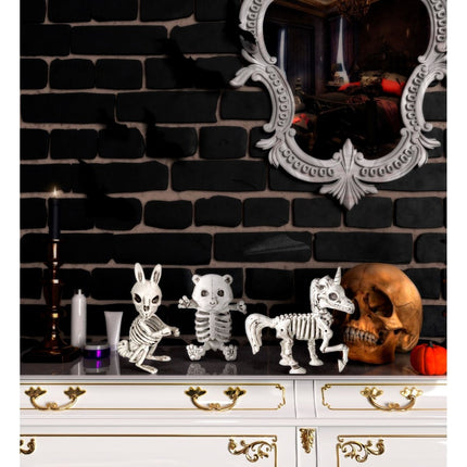 Halloween Skelet Beer 15cm van Widmann koop je bij Partywinkel