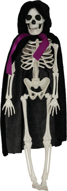 Halloween Skelet Blauw Wit Bruidegom 43cm - Partywinkel - 8434077269787