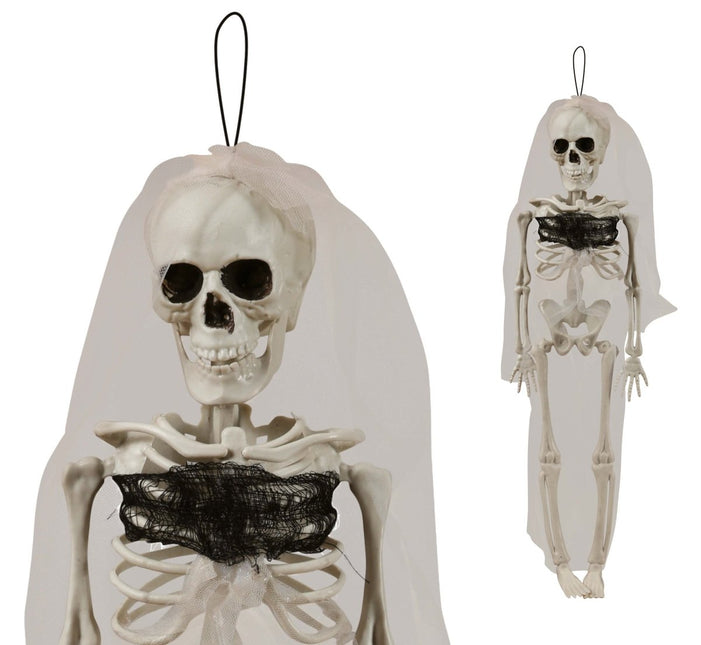 Halloween Skelet Bruid 43cm - Partywinkel - 8434077269770