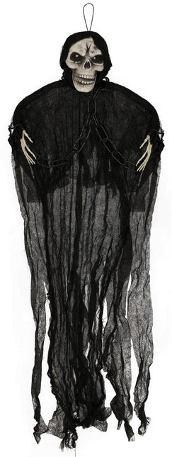 Halloween Skelet Hangend Met Licht 90cm - Partywinkel - 8434077269800