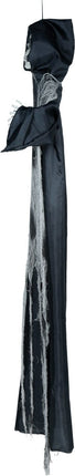 Halloween Skelet Hangend Tuniek Met Licht, Geluid En Beweging 1,75m van Fiestas Guirca koop je bij Partywinkel