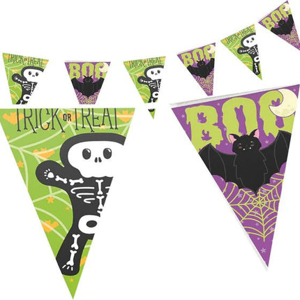 Halloween Slinger Paars Groen Trick Or Treat 4m van VDV Benefit koop je bij Partywinkel
