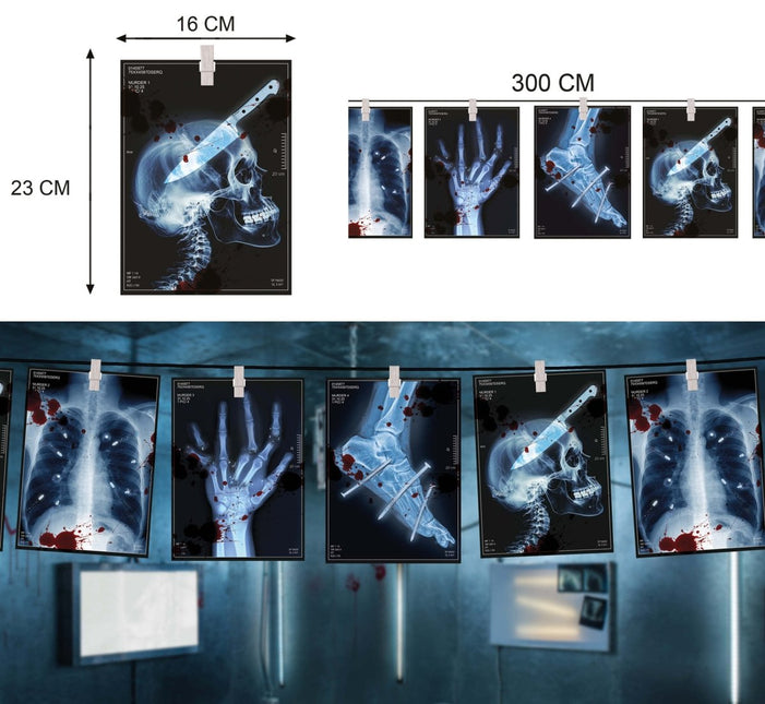 Halloween Slinger Radiografisch 3m van Fiestas Guirca koop je bij Partywinkel