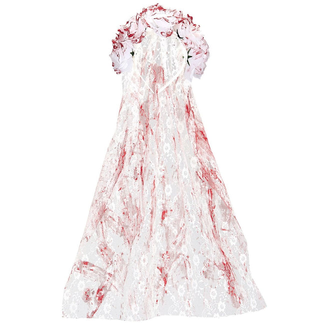 Halloween Sluier Bloed van Widmann koop je bij Partywinkel