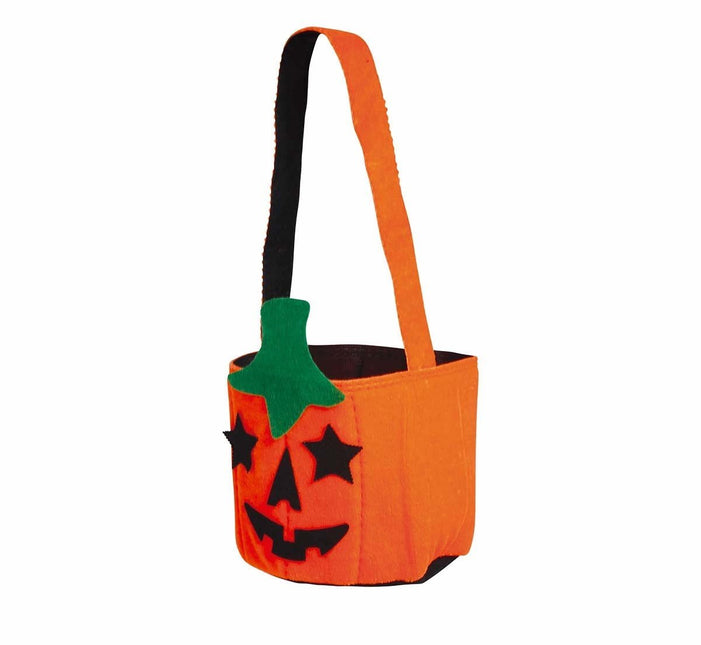 Halloween Snoep Emmer Pompoen 25cm van Fiestas Guirca koop je bij Partywinkel