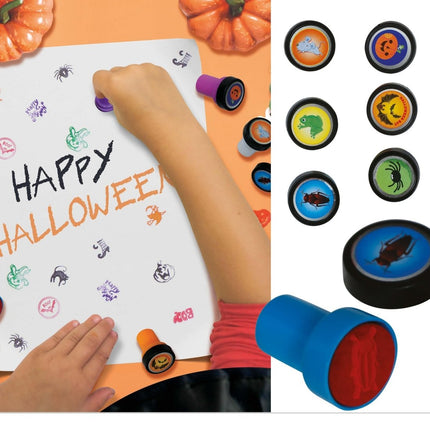 Halloween Stempelset 4cm 6st - Partywinkel - 8434077269510