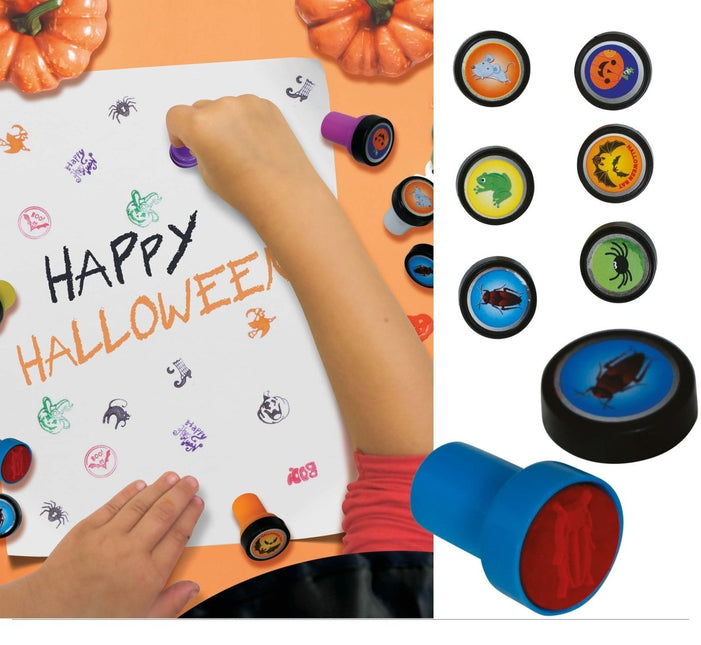 Halloween Stempelset 4cm 6st - Partywinkel - 8434077269510
