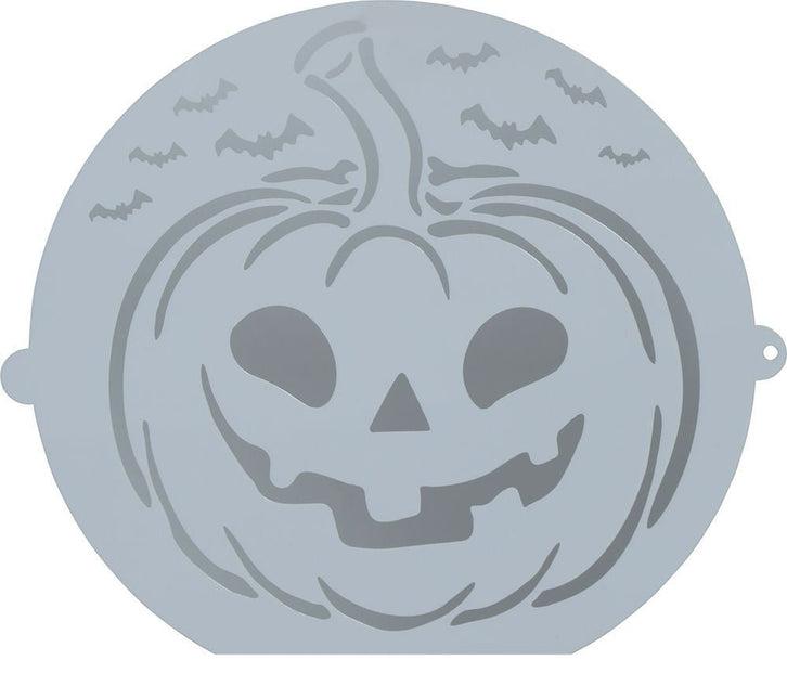 Halloween Taartsjabloon Pompoen 25cm - Partywinkel - 8434077269619