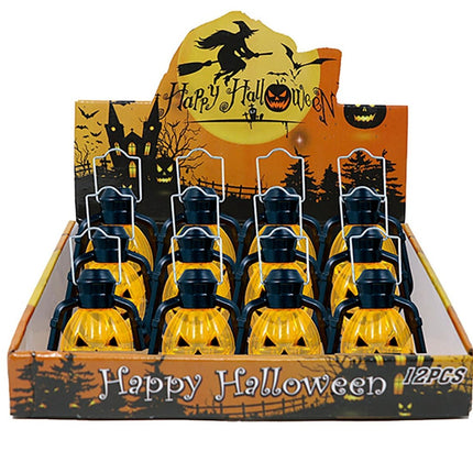 Halloween Tafeldecoratie Pompoen Lantaarn 10cm van Fiestas Guirca koop je bij Partywinkel
