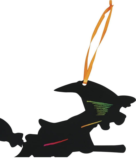 Halloween Tafeldecoratie Wit Kasteel Silhouetten 12cm 6st - Partywinkel - 8434077315101
