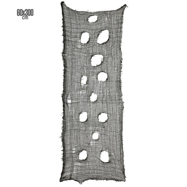 Halloween Tafelkleed Gescheurd 3m van Widmann koop je bij Partywinkel