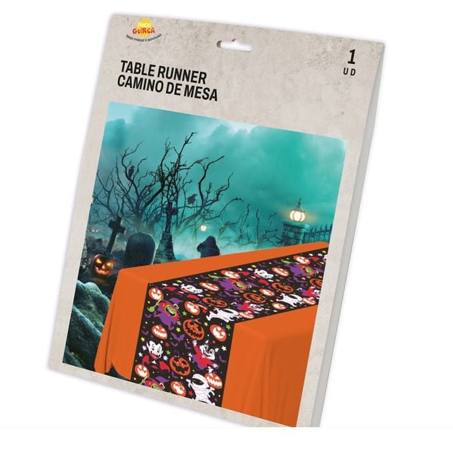 Halloween Tafelloper Monsters 2,75m - Partywinkel - 8434077269206