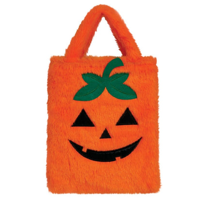 Halloween Tas Pompoen 23cm - Partywinkel - 8434077190012