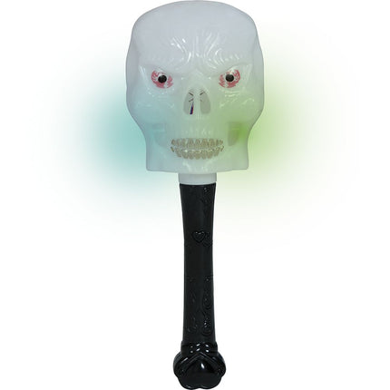 Halloween Toverstaf Schedel 22cm - Partywinkel - 8434077190685