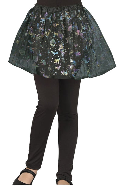Halloween Tutu Meisje 30cm - Partywinkel - 8434077190159