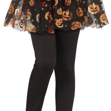 Halloween Tutu Meisje Pompoenen 30cm - Partywinkel - 8434077190913