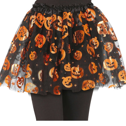 Halloween Tutu Meisje Pompoenen 30cm - Partywinkel - 8434077190913