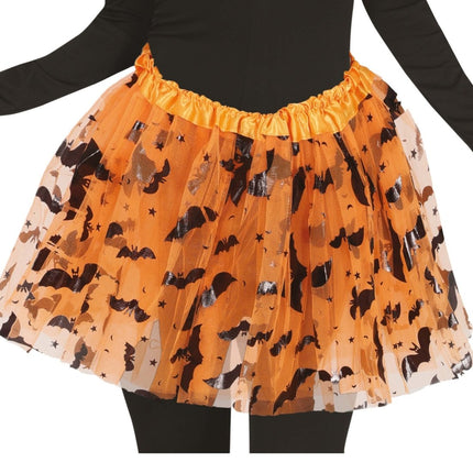 Halloween Tutu Oranje Meisje 40cm - Partywinkel - 8434077179567