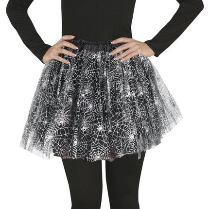 Halloween Tutu Spinnenweb 40cm - Partywinkel - 8434077190227