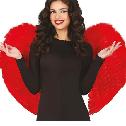 Halloween Vleugels Rood 80cm - Partywinkel - 8434077163924
