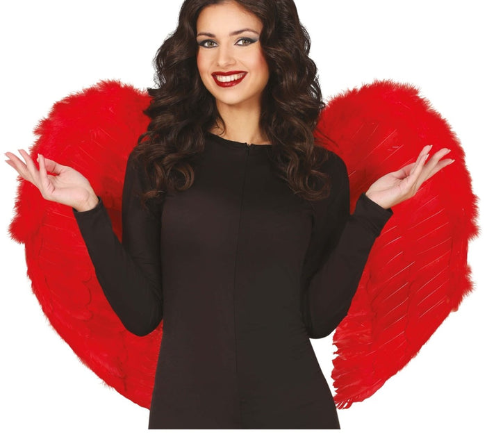 Halloween Vleugels Rood 80cm - Partywinkel - 8434077163924